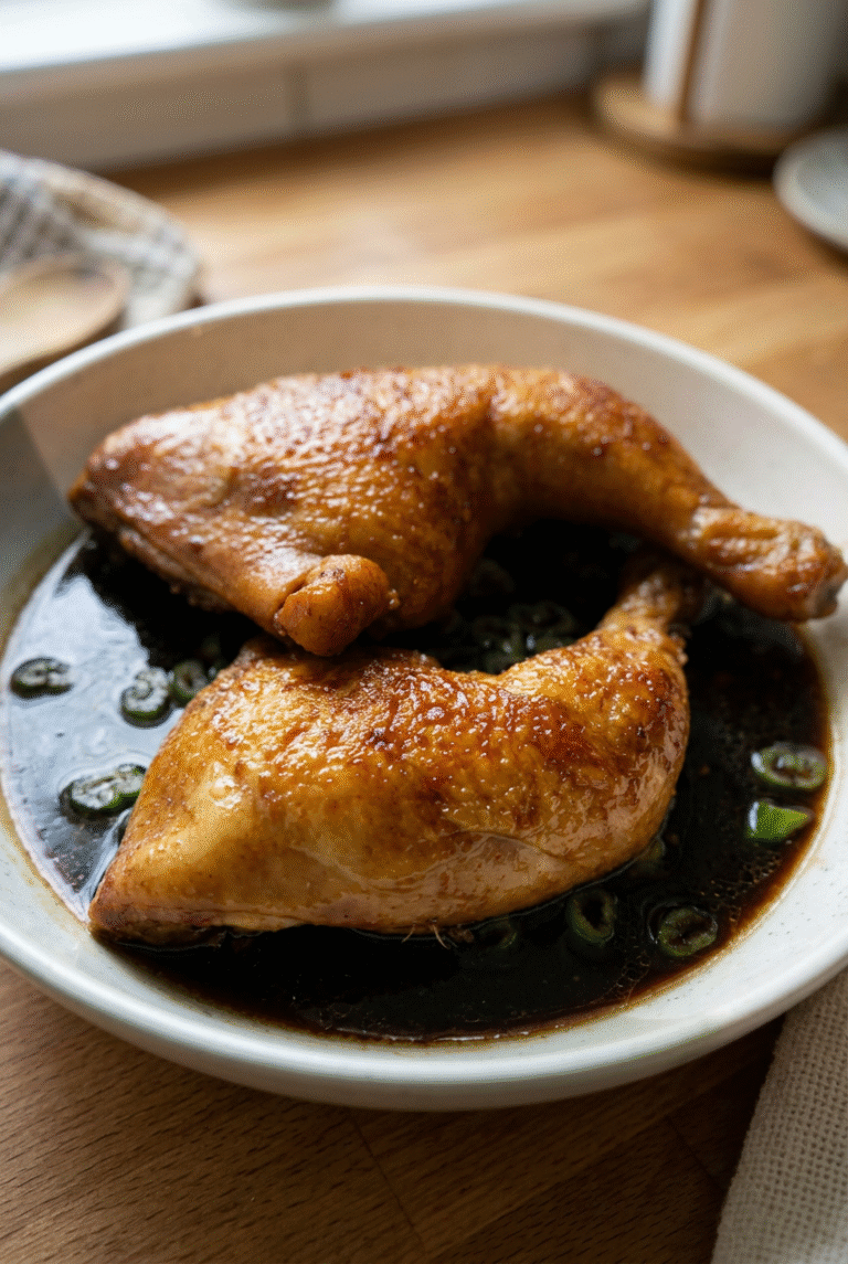 Chinese Braised Soy Sauce Chicken Legs 15.Png