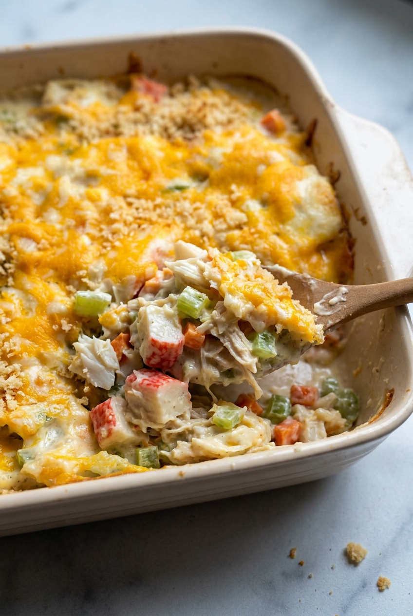 Chinese Buffet Crab Casserole Recipe 6 Chinese Buffet Crab Casserole