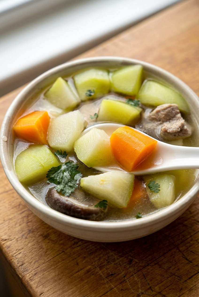 Chinese Chayote Soup