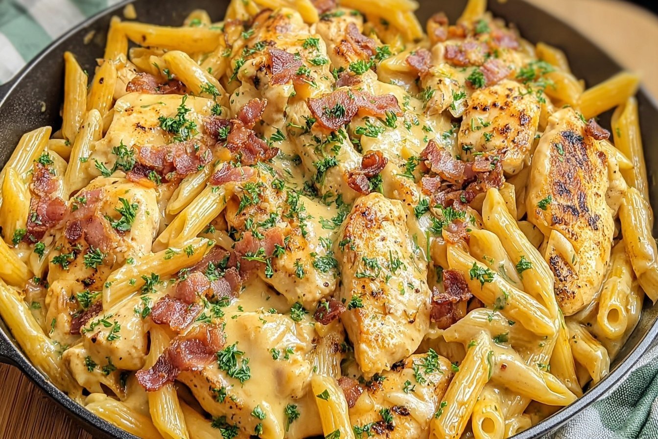 Crack Chicken Penne Recipe