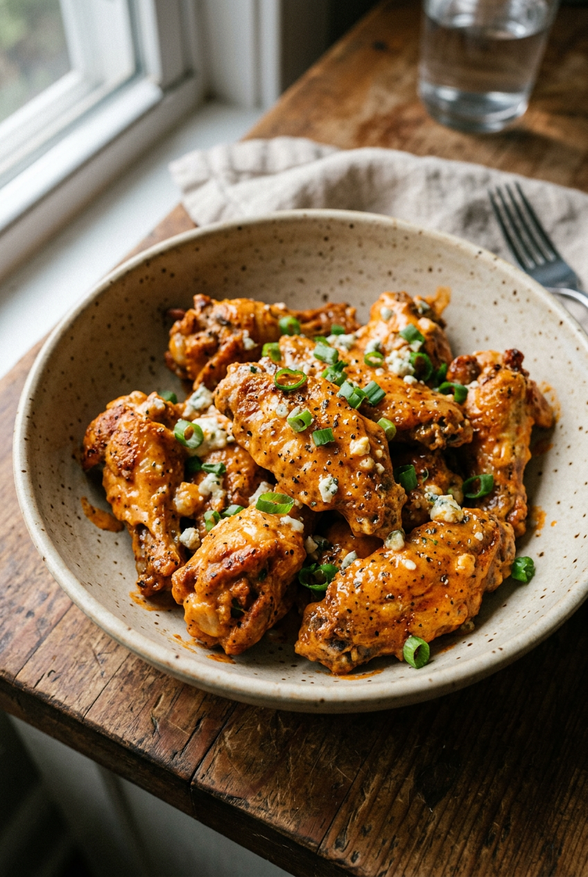 Creamy Buffalo Wings