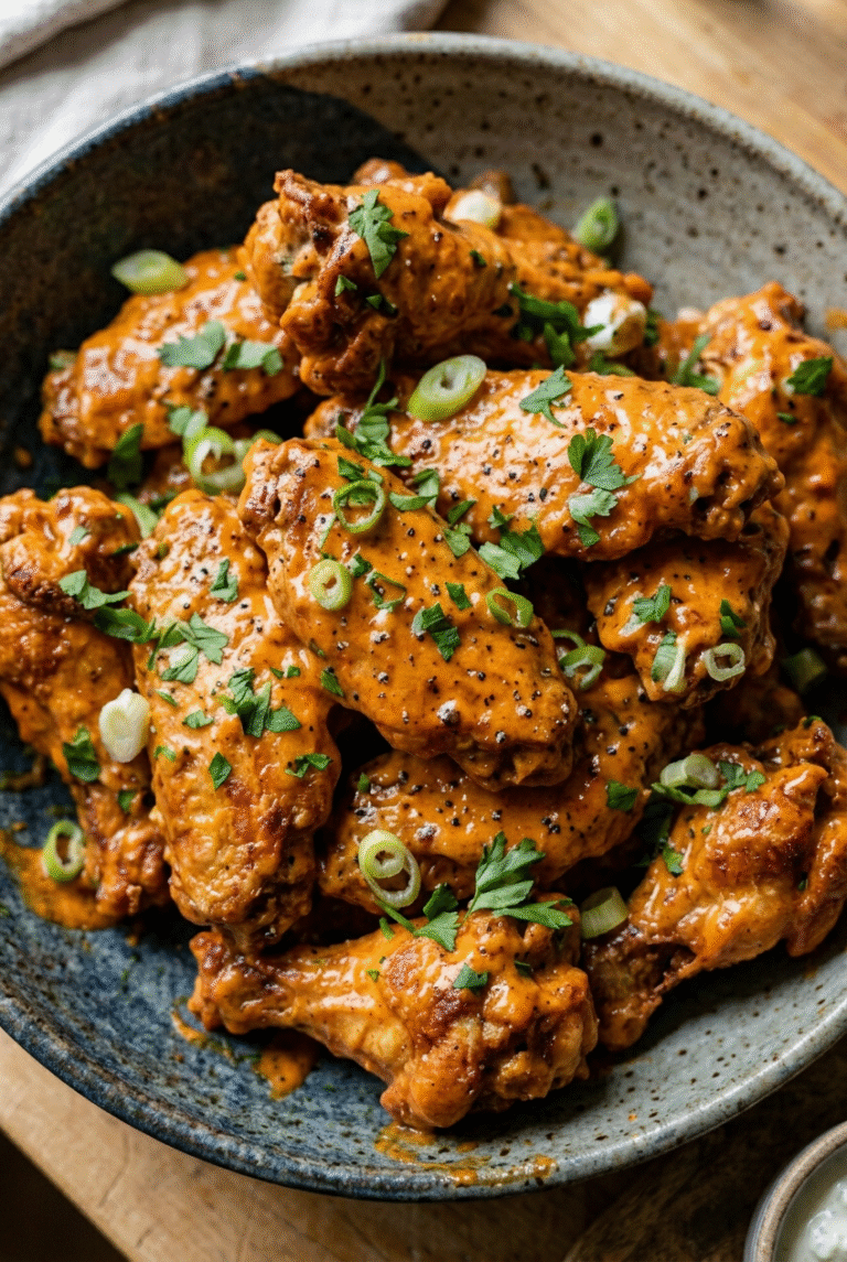 Creamy Buffalo Wings 98.Png
