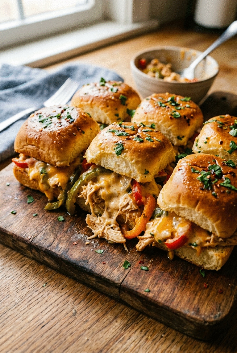 Creamy Chicken Fajita Sliders 88.Png