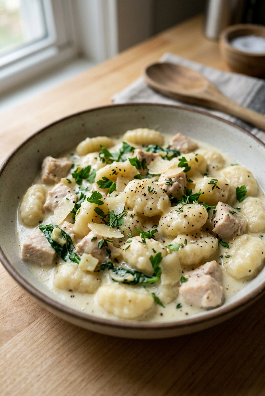 Creamy Chicken Gnocchi