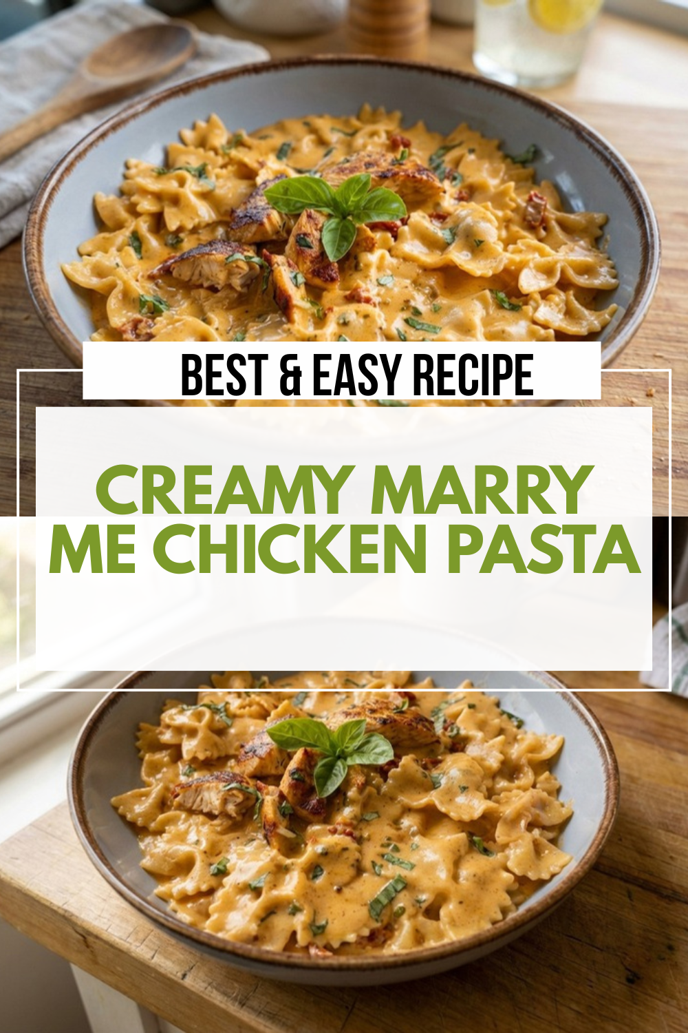 Creamy Marry Me Chicken Pasta
