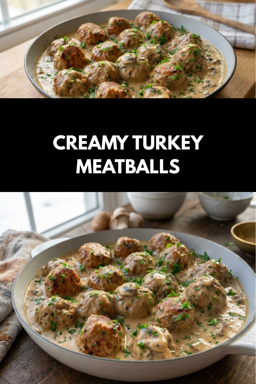 Creamy Turkey Meatballs