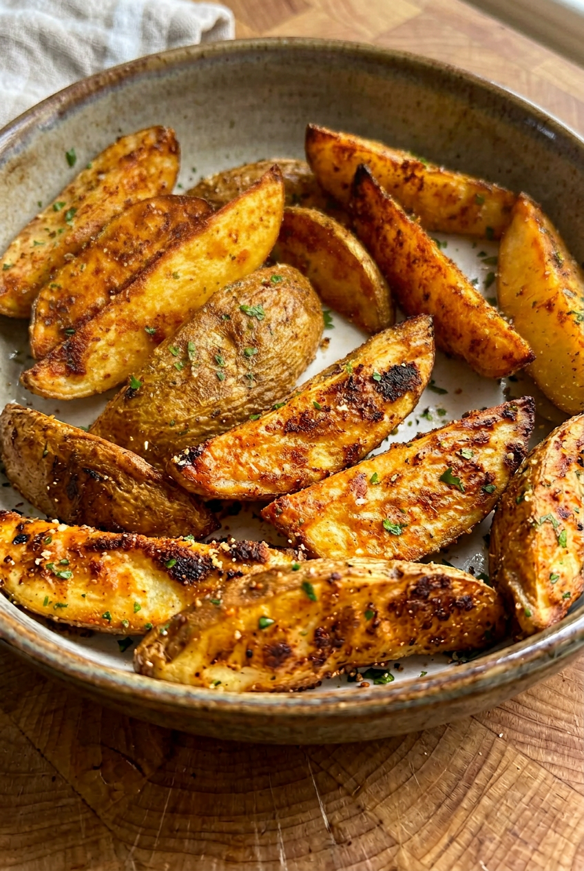 Crispy Potato Wedges