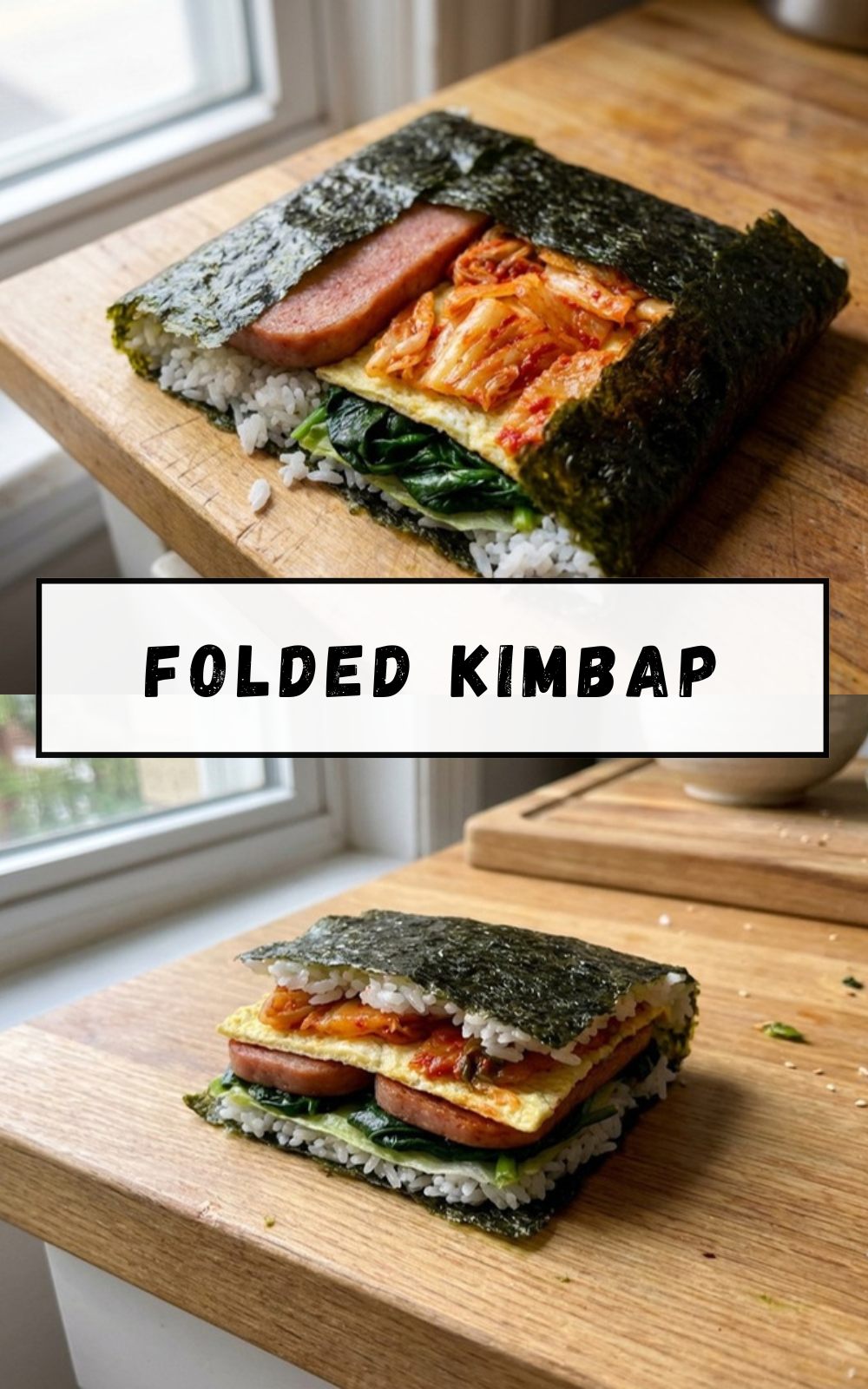 Folded Kimbap