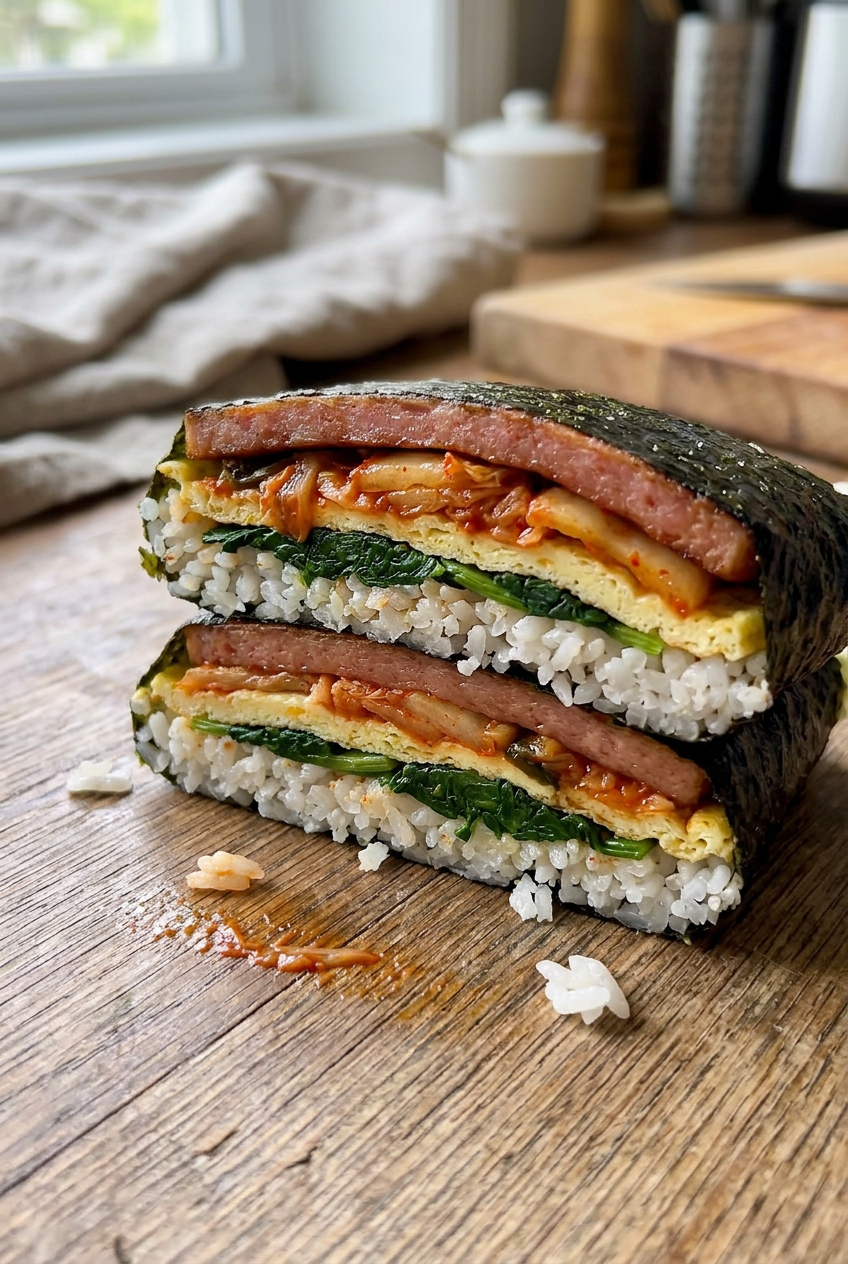 Folded Kimbap
