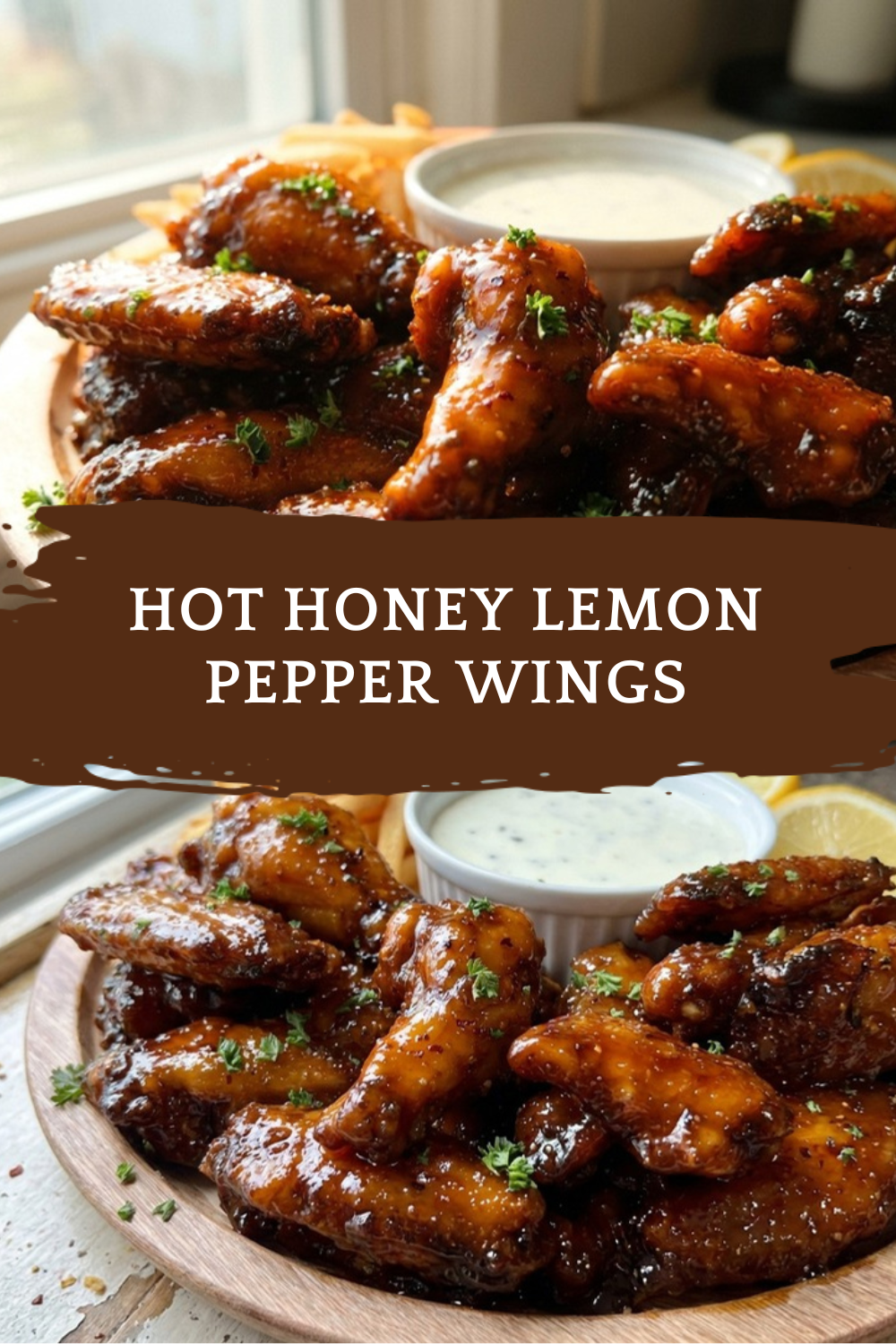 Hot Honey Lemon Pepper Wings
