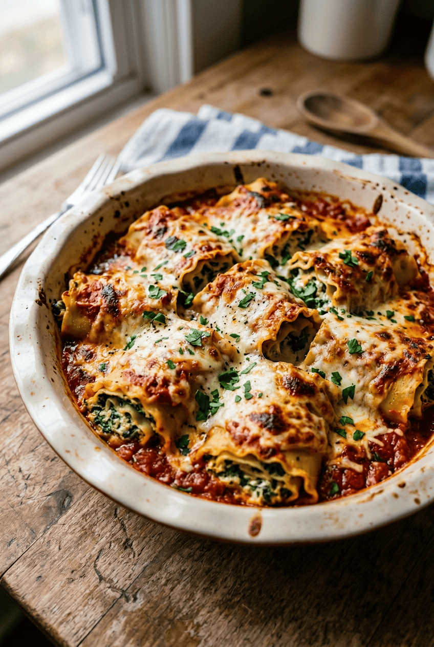 Lasagna Roll Ups: Easy Cheesy Family Favorite Recipe