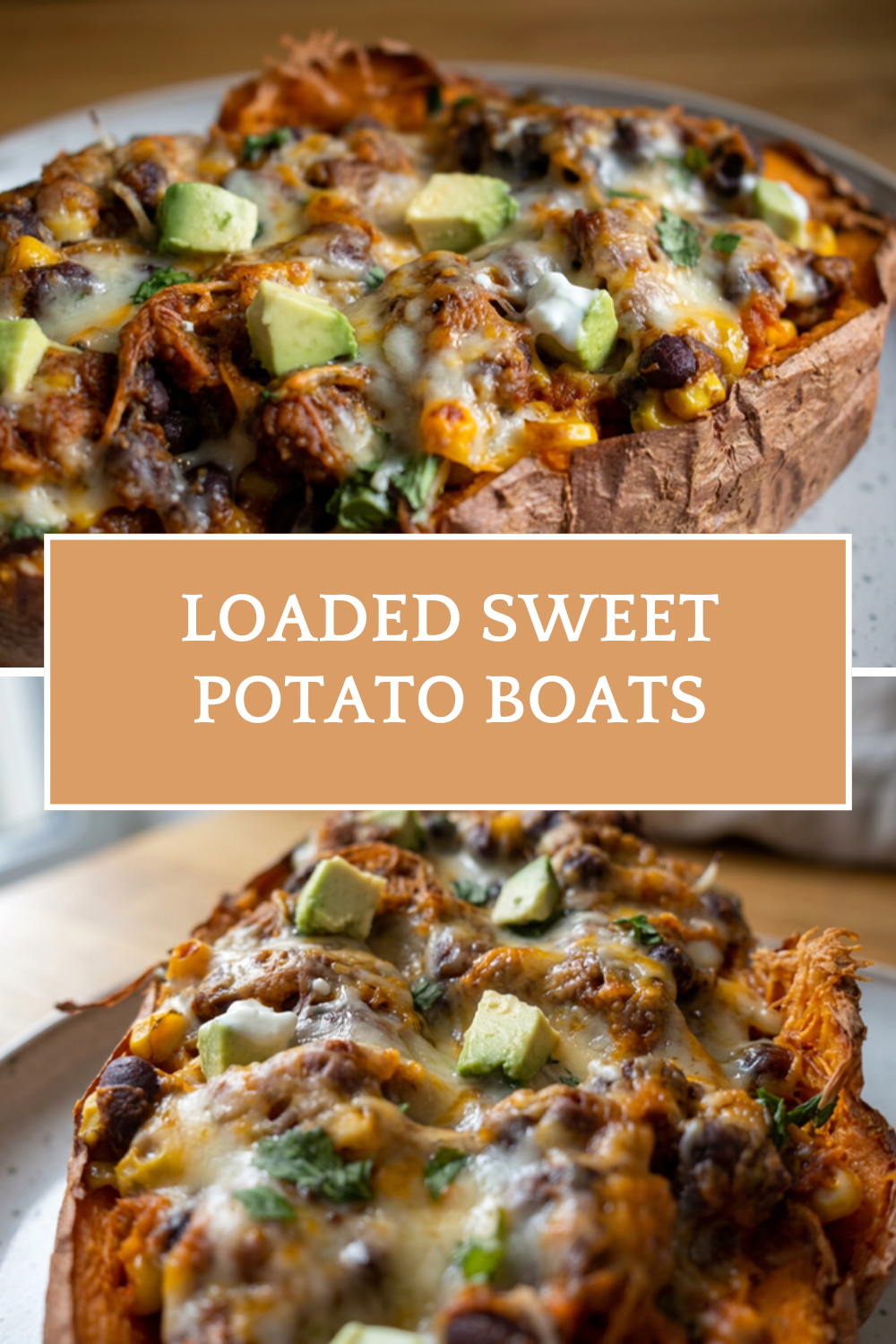 Loaded Sweet Potato Boats