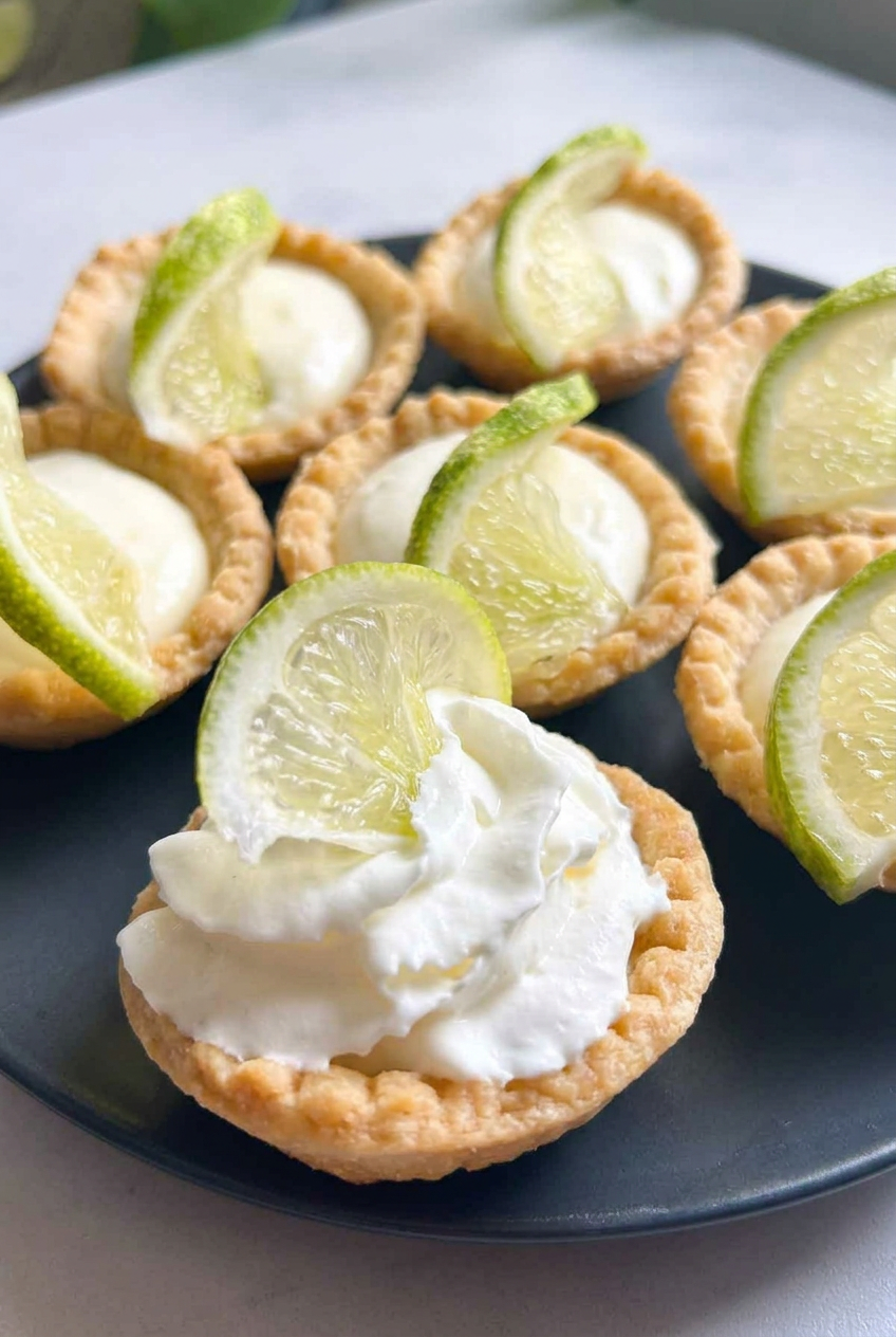 Mini Key Lime Pies Easy No Bake Recipe 6 Mini Key Lime Pies