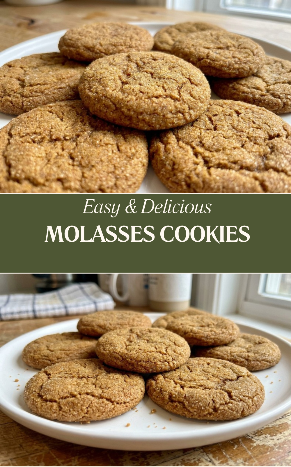 Molasses Cookies Soft Chewy And Full Of Flavor 7 Molasses Cookies
