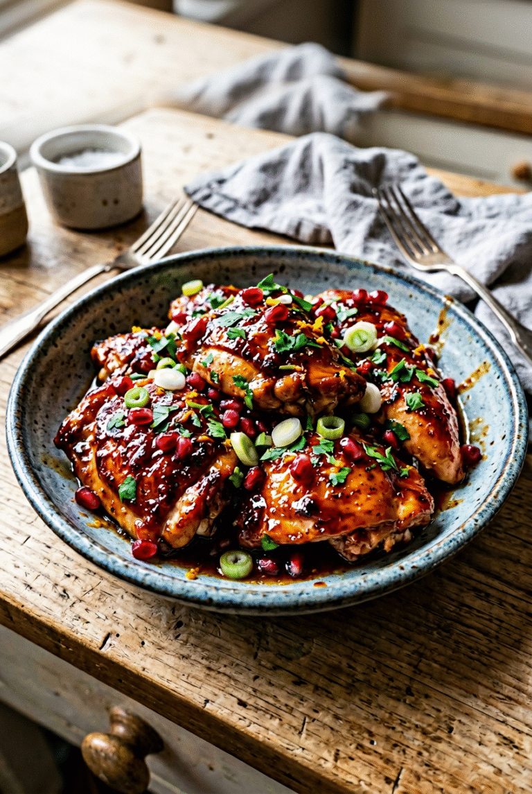 Pomegranate Orange Glazed Chicken 81.Png
