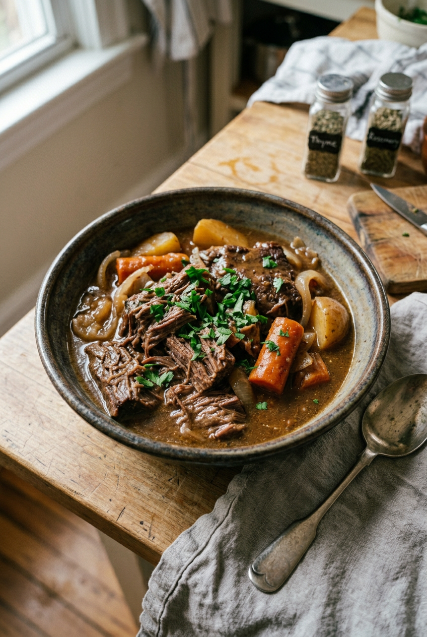 Classic Pot Roast Recipe Slow Cooked Perfection 6 Pot Roast Recipe