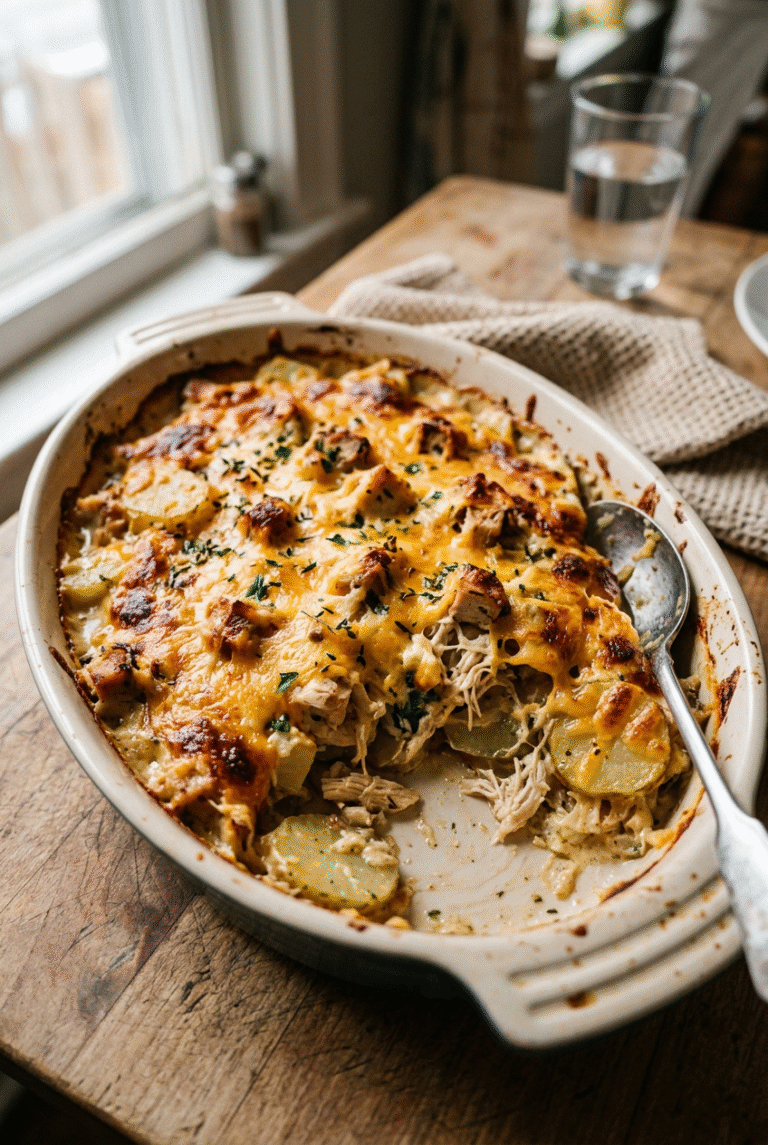 Potato Casserole With Chicken 100.Png