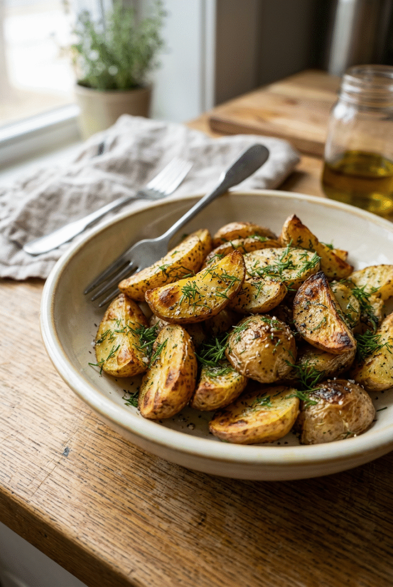 Roasted Dill Potatoes Recipe 8 Roasted Dill Potatoes 41.Png
