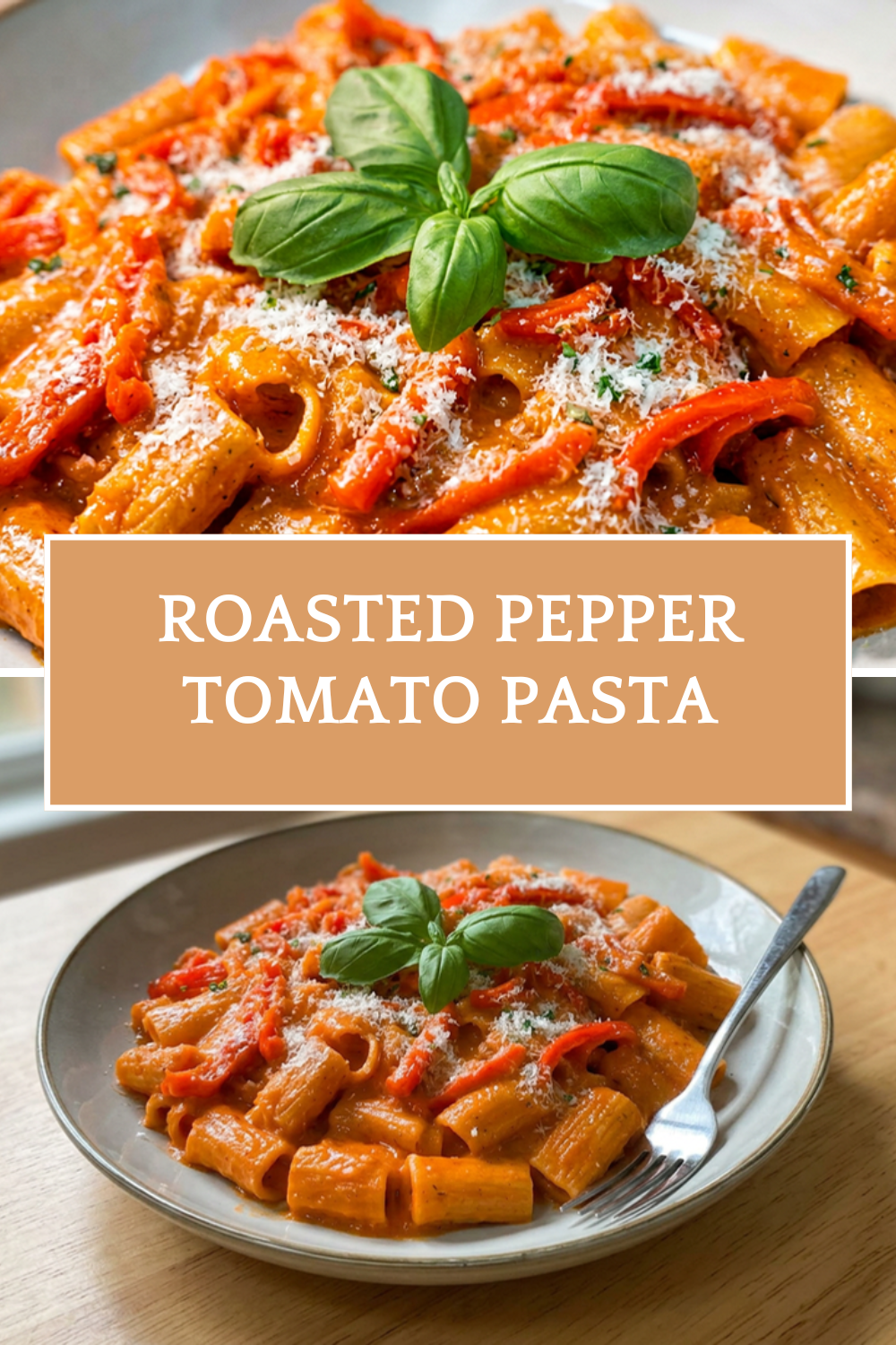 Roasted Pepper Tomato Pasta