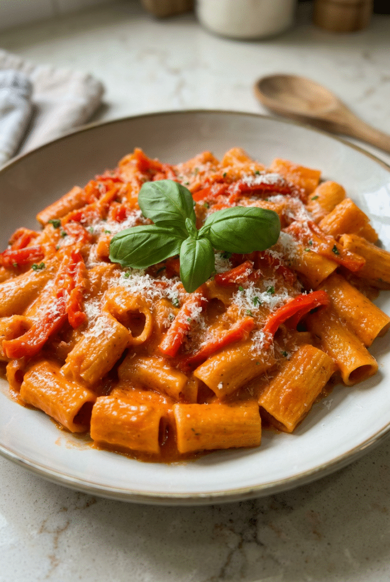 Roasted Pepper Tomato Pasta 3.Png