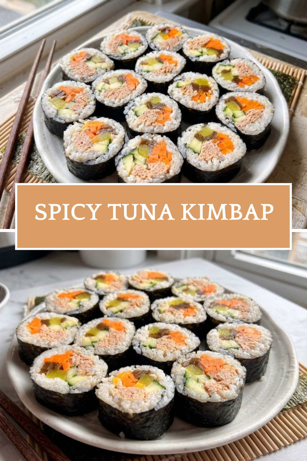 Spicy Tuna Kimbap