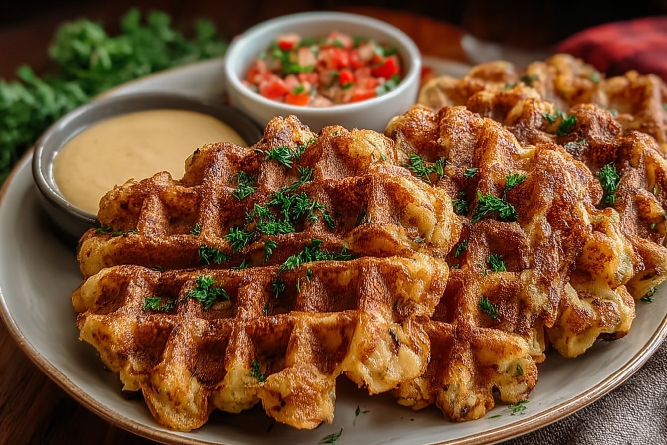 Stove Top Stuffing Waffles