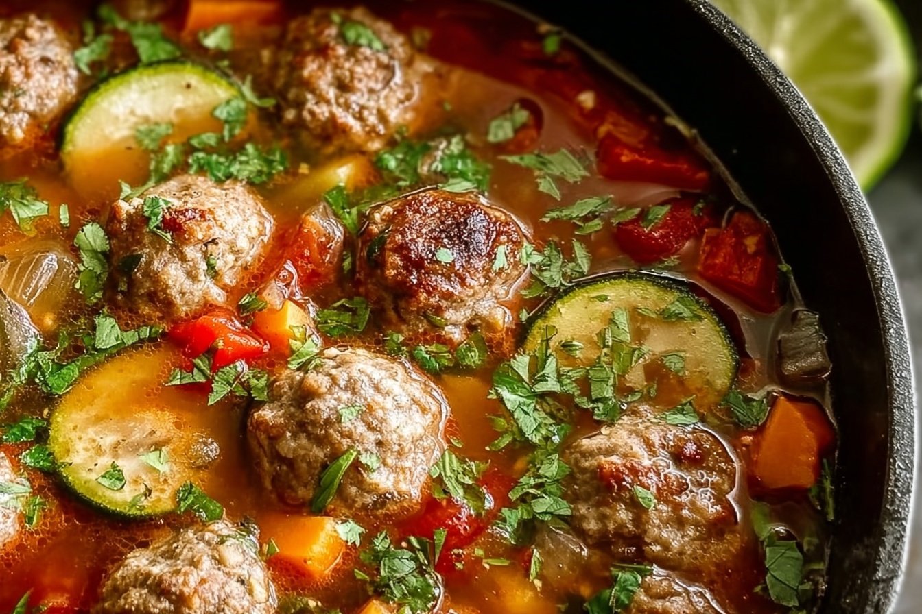 Albondigas Soup Recipe Authentic Mexican Meatballs 6 Albondigas Soup
