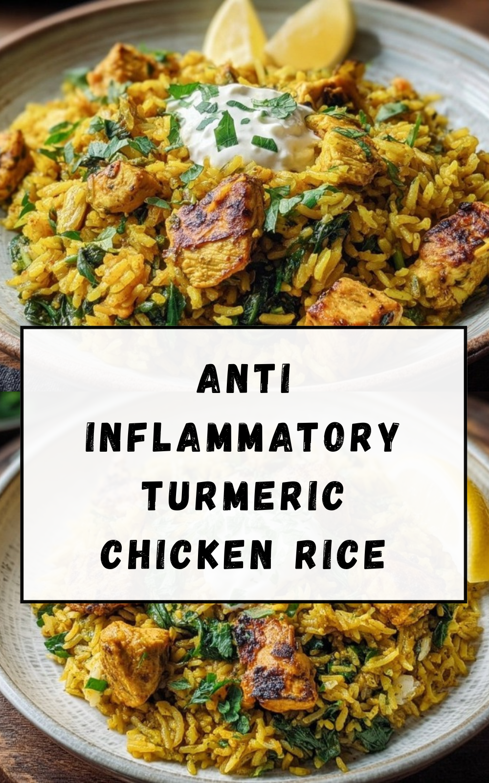 Anti Inflammatory Turmeric Chicken Rice