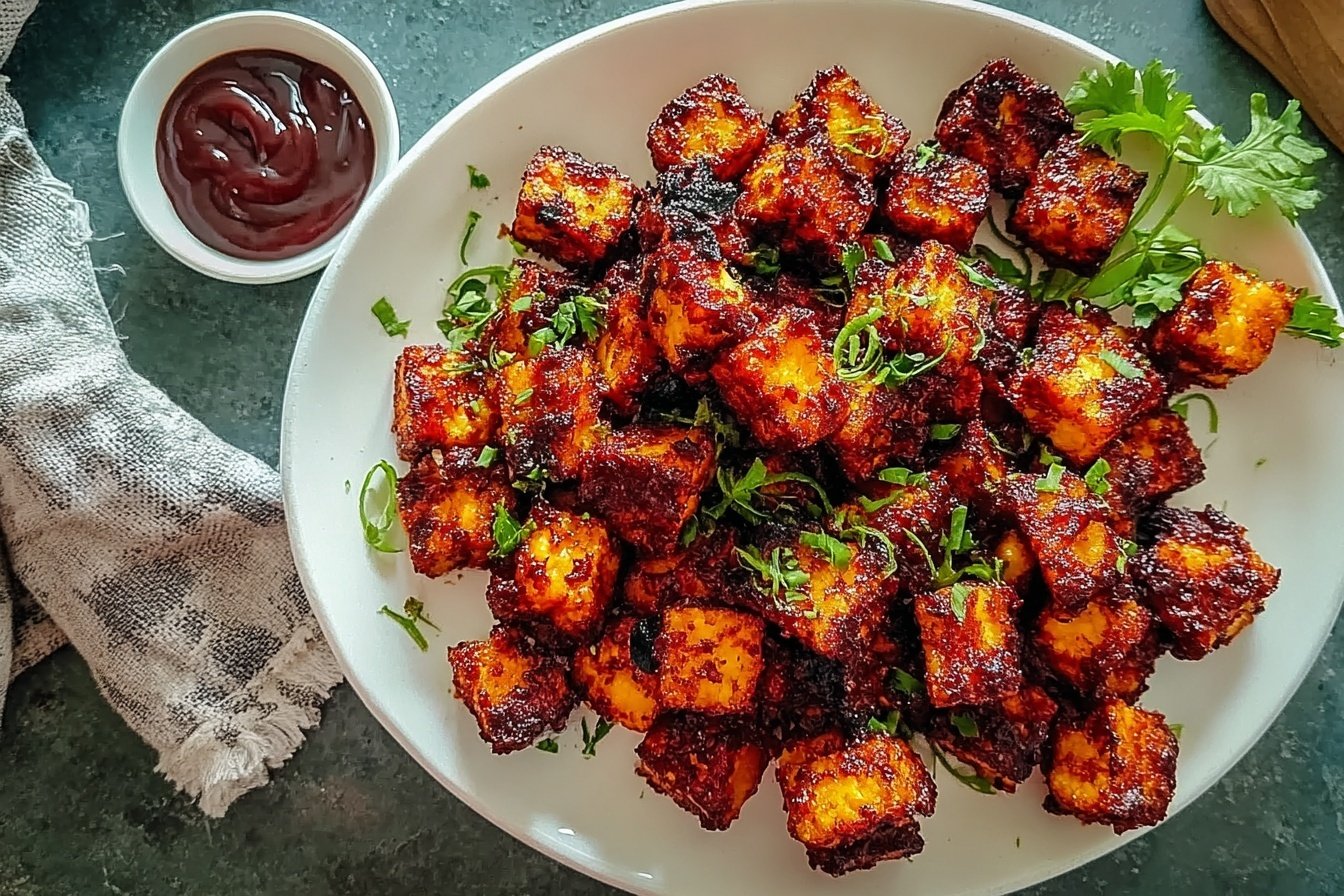 Crispy Baked Bbq Tofu Recipe 6 Baked Barbecue Tofu Recipe