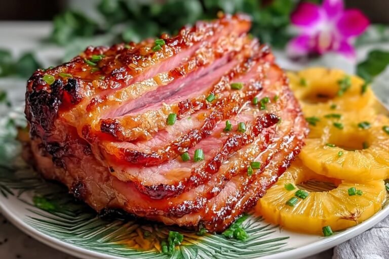 Baked Ham With Pineapple And Brown Sugar 99.Png