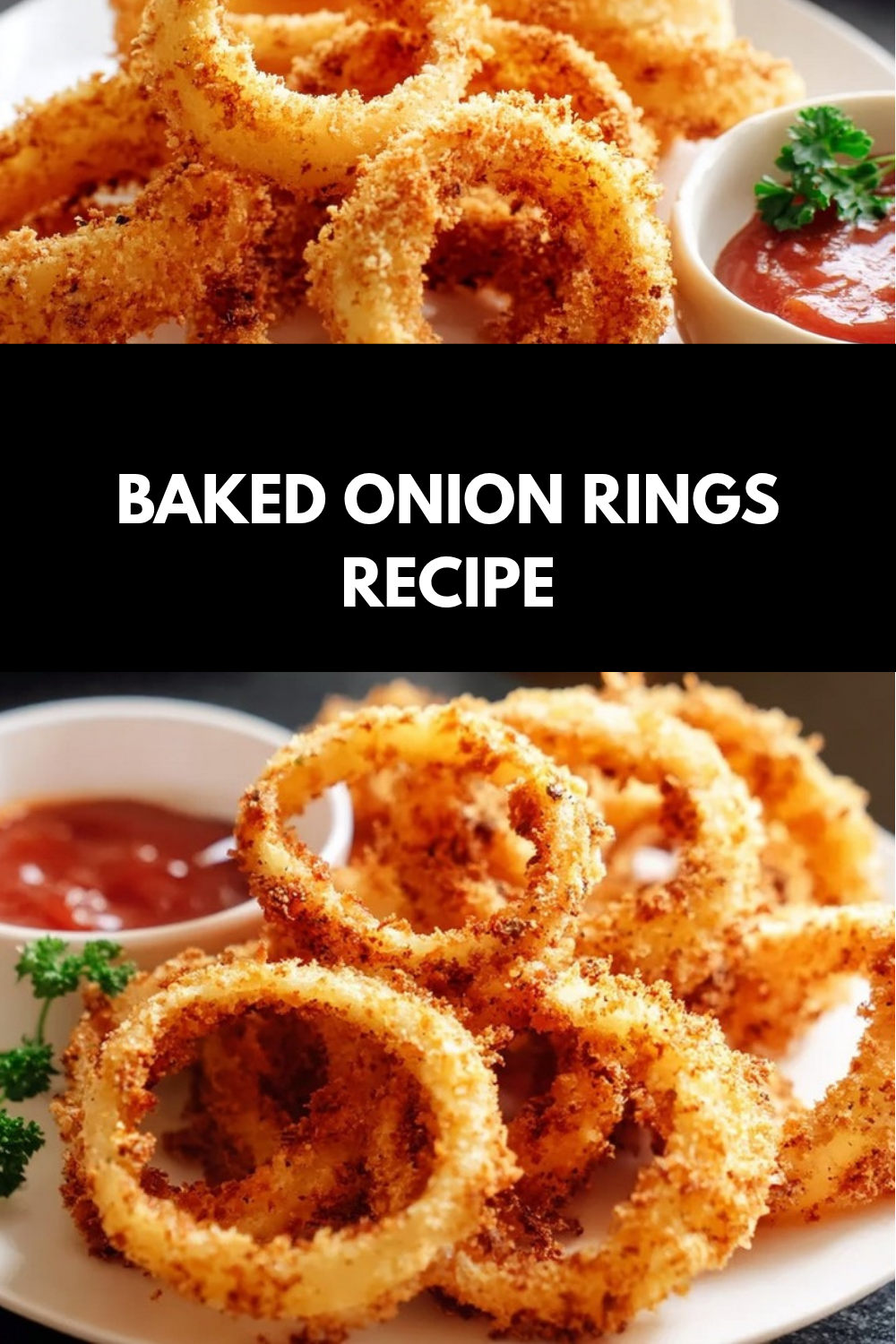 Baked Onion Rings Recipe