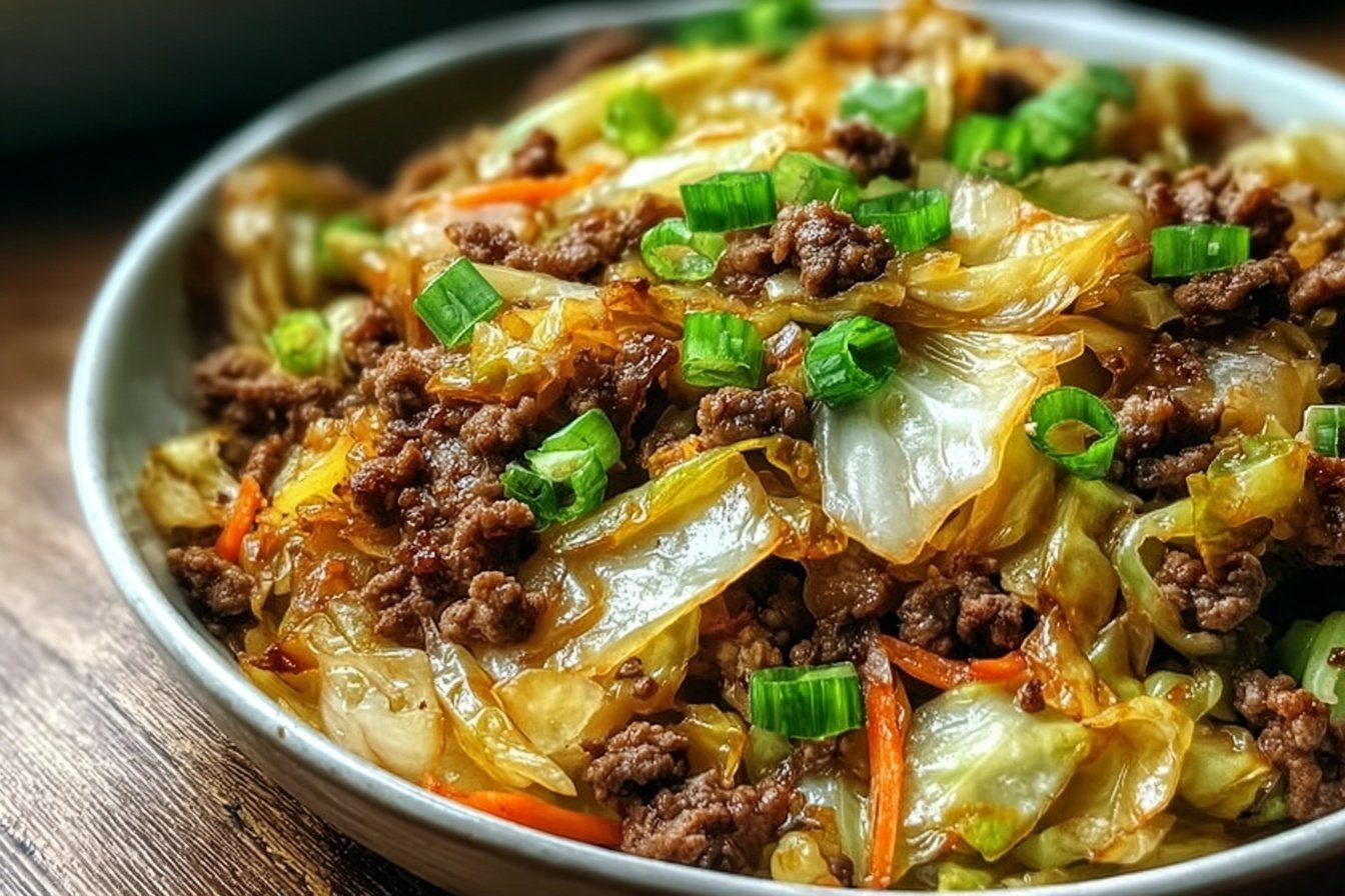 Beef And Cabbage Stir Fry