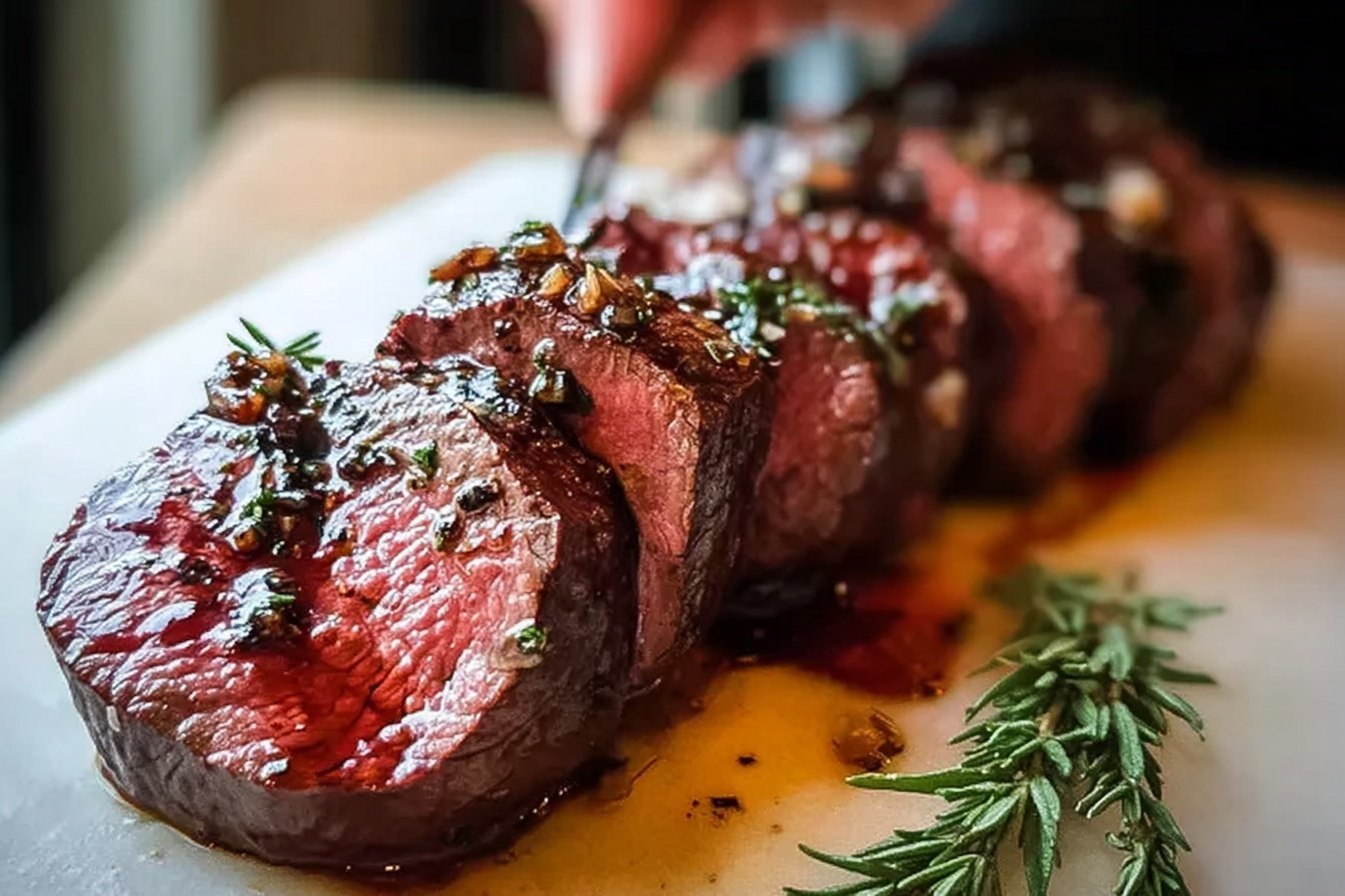 Foolproof Oven Roasted Beef Tenderloin With Rosemary Thyme 6 Beef Tenderloin
