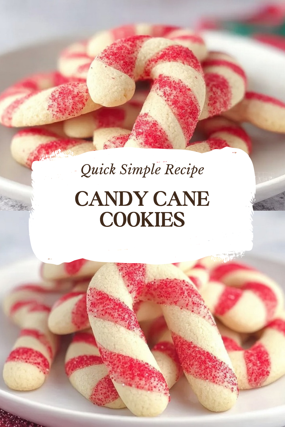 Candy Cane Cookies