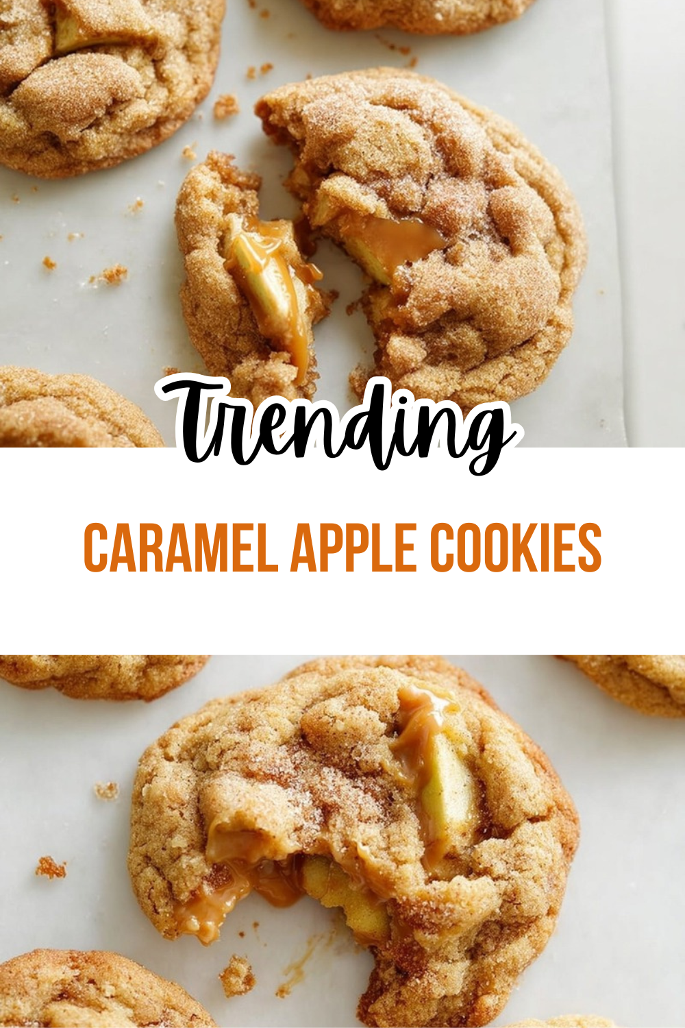 Caramel Apple Cookies