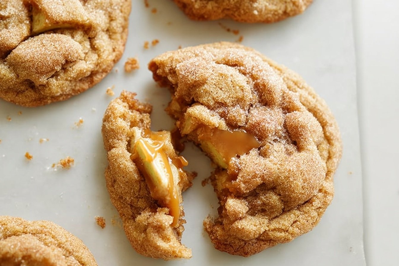 Caramel Apple Cookies