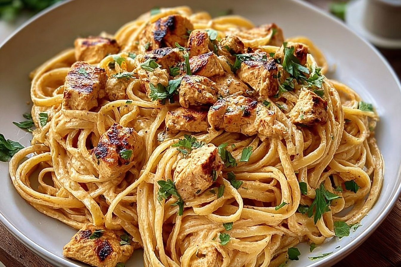 Cowboy Butter Chicken Linguine