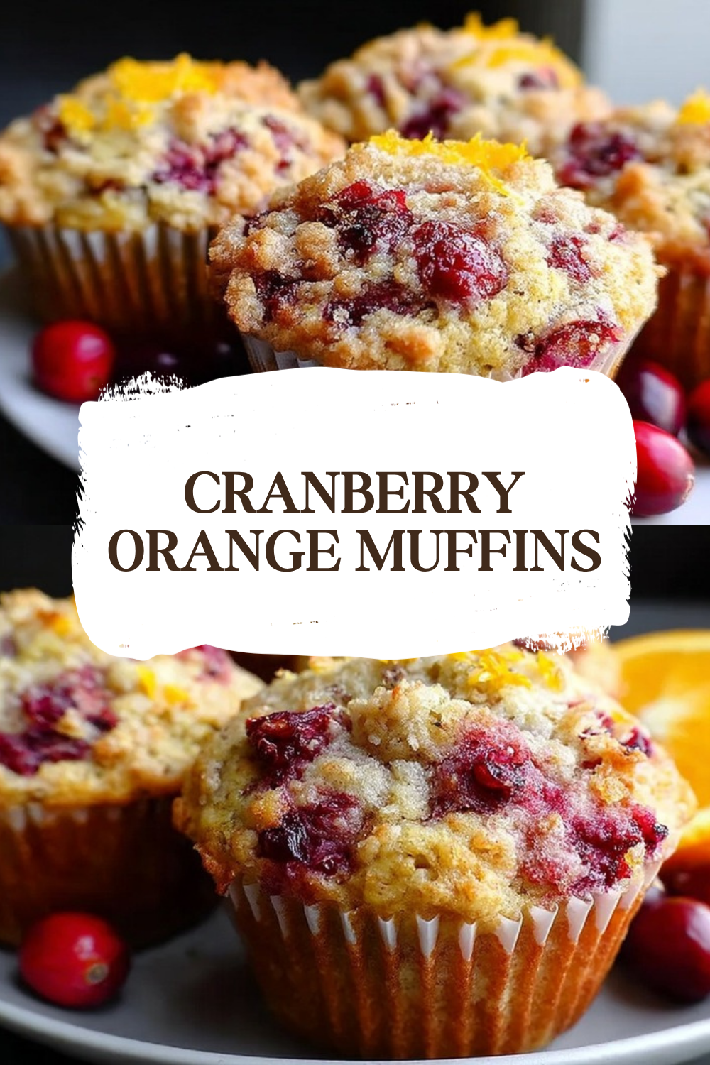 Cranberry Orange Muffins