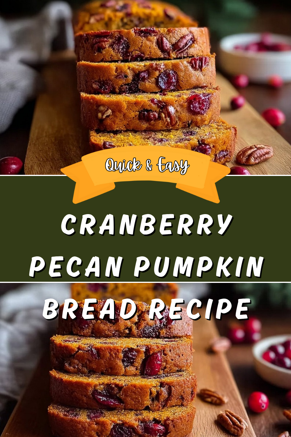 Cranberry Pecan Pumpkin Bread Recipe 7 Cranberry Pecan Pumpkin Bread Recipe