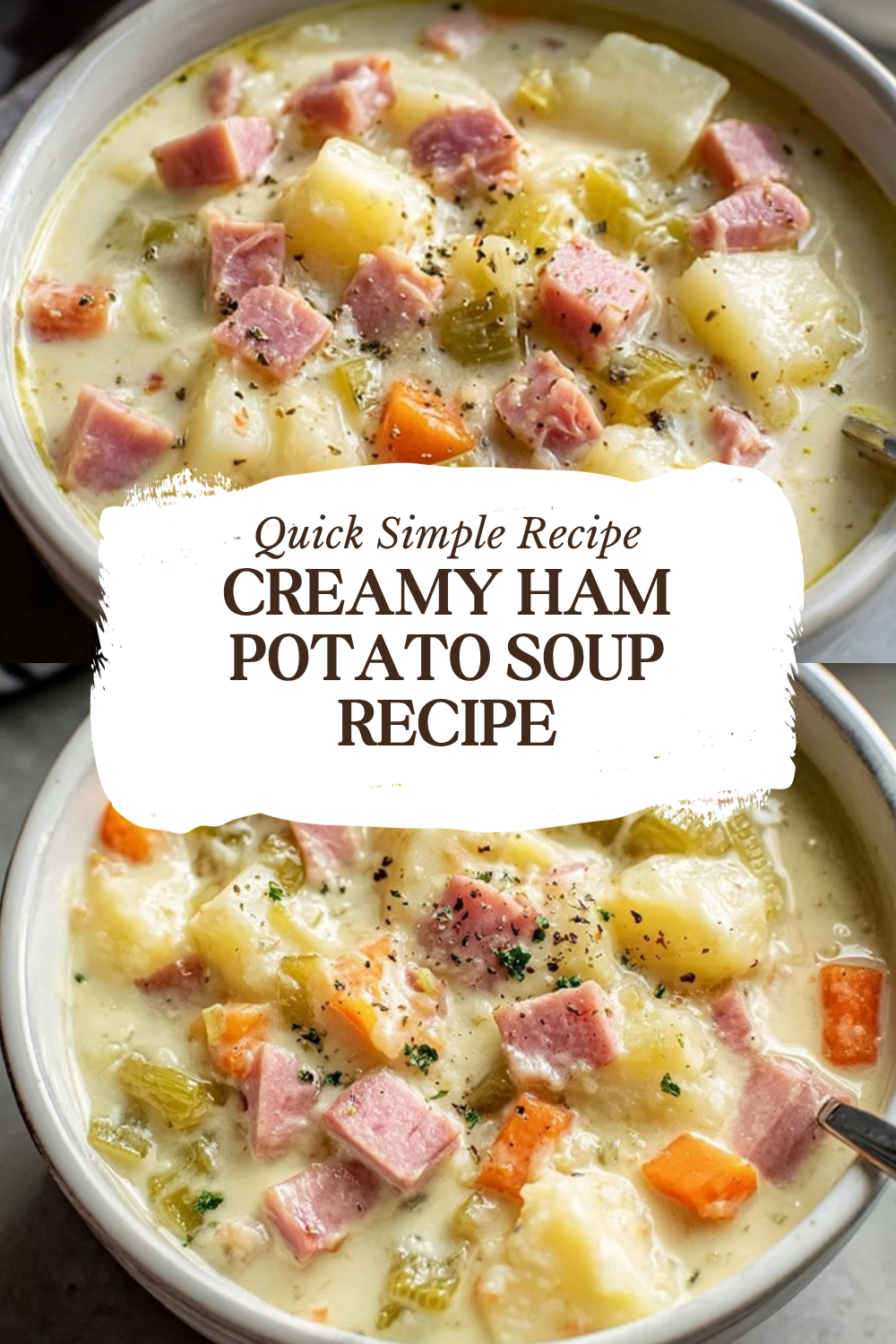 Creamy Ham Potato Soup Recipe