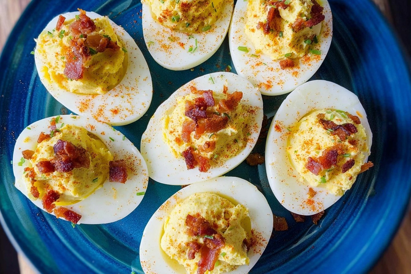 Deviled Eggs Recipe Classic Crowd Pleasing Appetizer 6 Deviled Eggs
