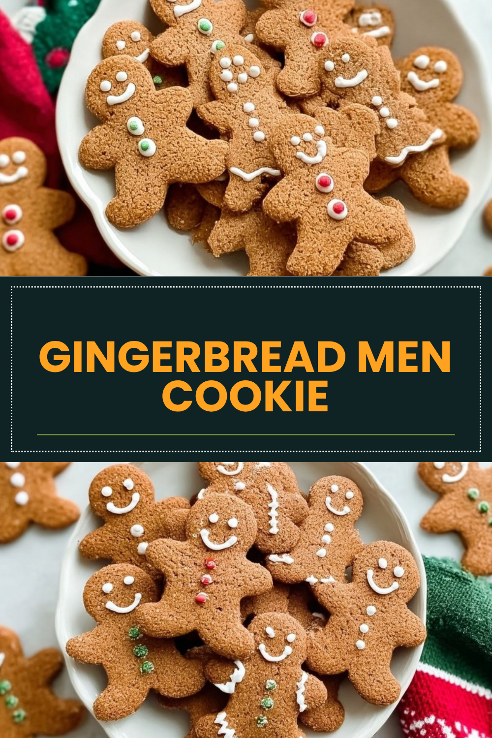 Gingerbread Men Cookie