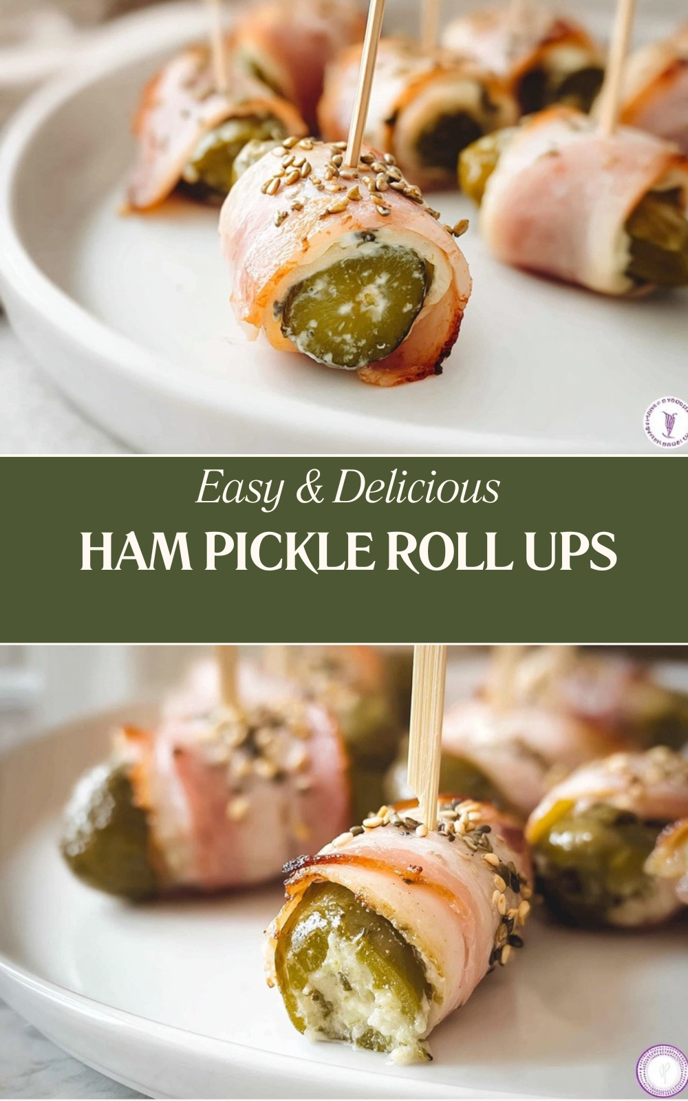 Ham Pickle Roll Ups