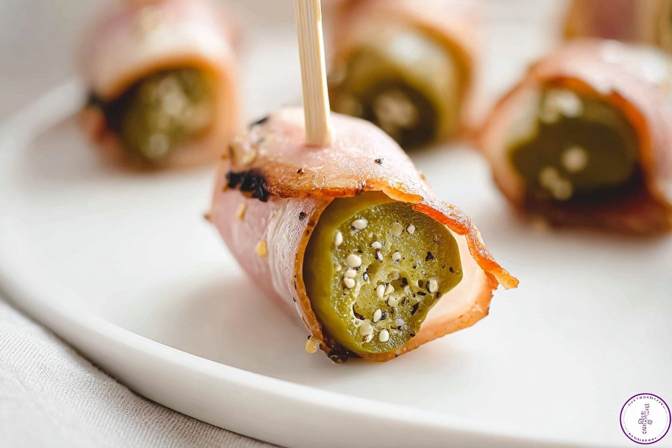 Ham Pickle Roll Ups
