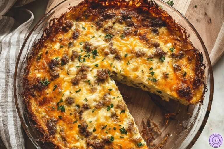 Hash Brown Crusted Quiche Recipe 8 Hash Brown Crusted Quiche 12.Png