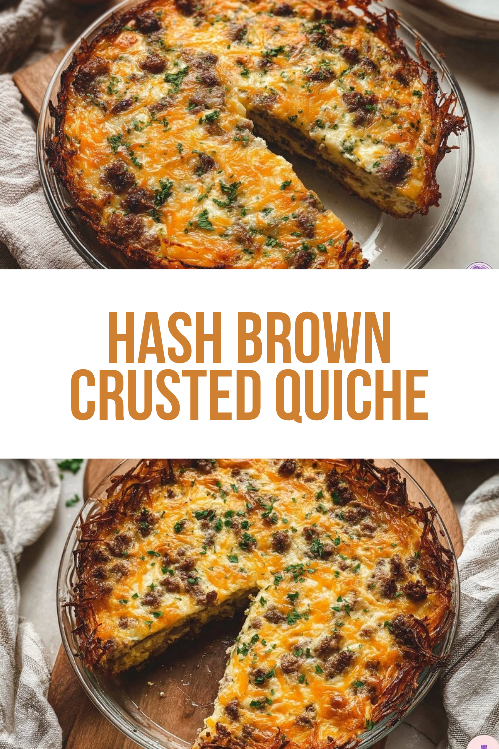 Hash Brown Crusted Quiche Recipe 7 Hash Brown Crusted Quiche