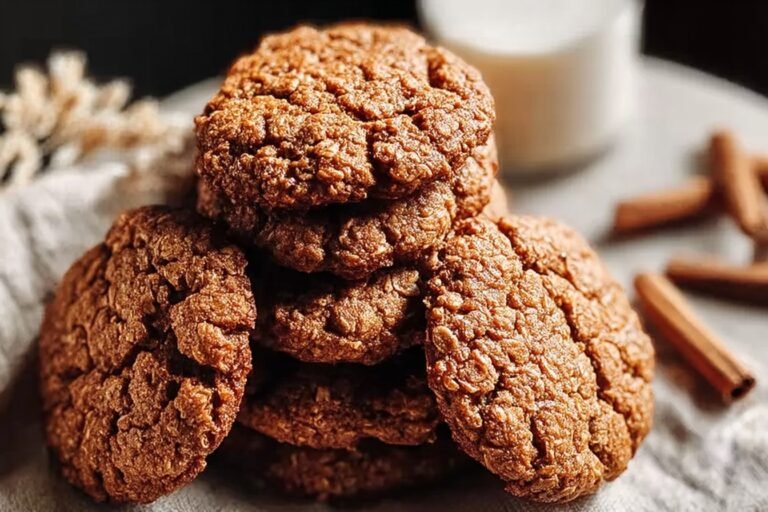 Healthy Gingerbread Oatmeal Cookies 85.Png