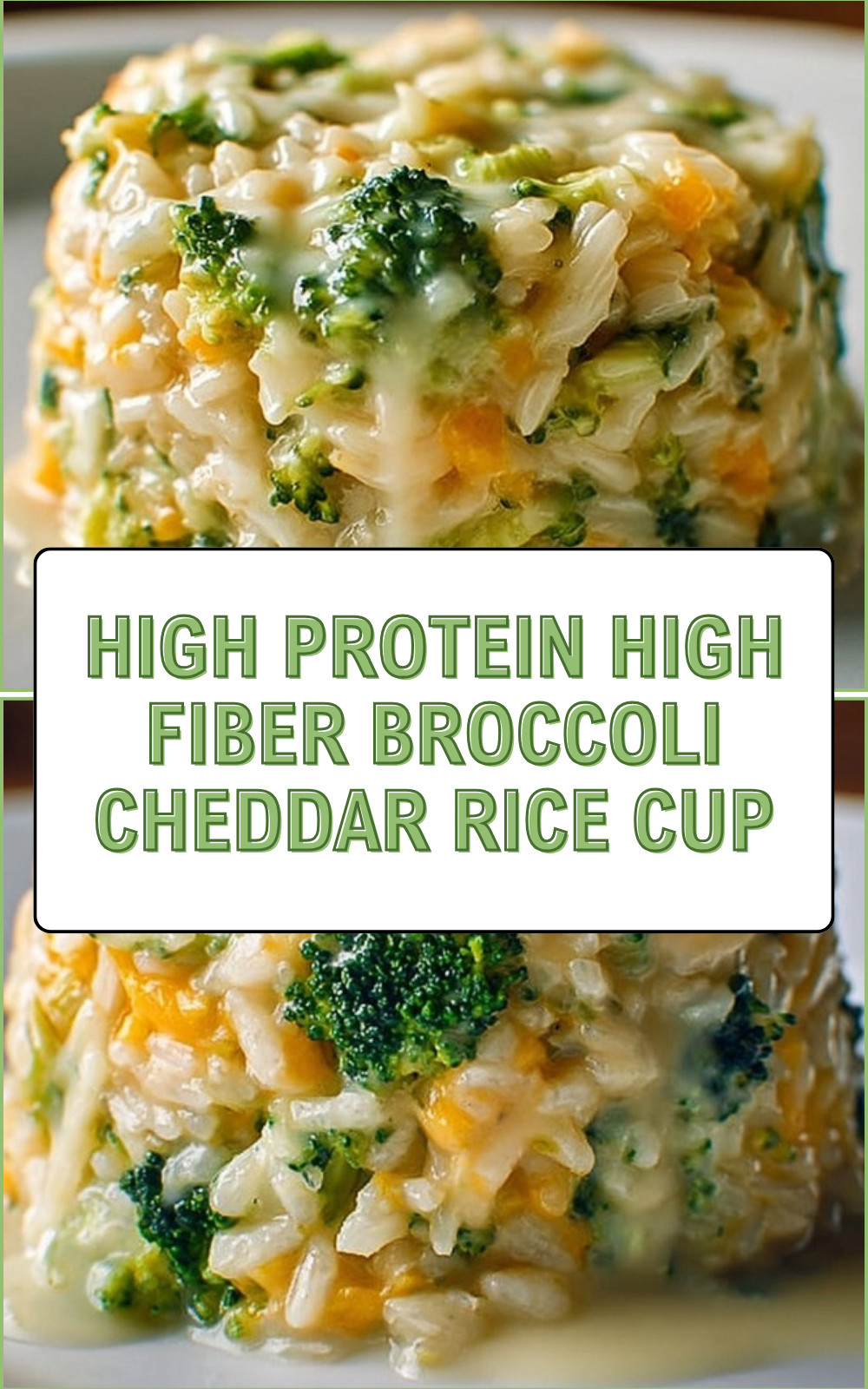 High Protein High Fiber Broccoli Cheddar Rice Cup Recipe 7 High Protein High Fiber Broccoli Cheddar Rice Cup