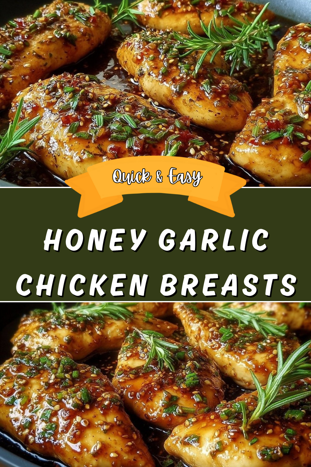 Honey Garlic Chicken Breasts