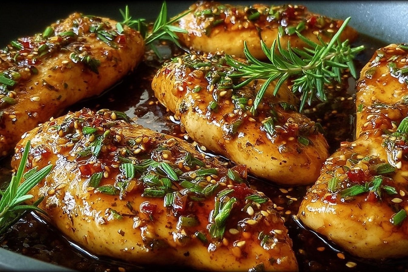 Honey Garlic Chicken Breasts